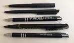 Balpen pen verzamelen, zwart, grijs accenten, deels gebr., Verzamelen, Pennenverzamelingen, Overige merken, Balpen, Ophalen of Verzenden