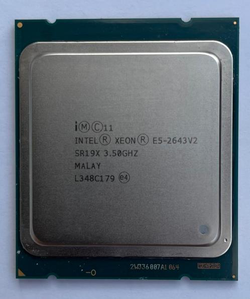 4x Intel Xeon E5‑2643 v2 CPU, Computers en Software, Processors, Zo goed als nieuw, 6-core, 3 tot 4 Ghz, Ophalen of Verzenden