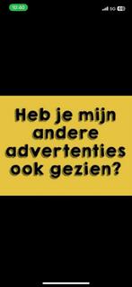 Dirks glazenwasser ladder 2 x 8, Doe-het-zelf en Verbouw, Ladders en Trappen, Ophalen, Zo goed als nieuw, Ladder, Opvouwbaar of Inschuifbaar