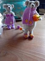 Genaaldvilte muisjes, naaldvilten, wol., Hobby en Vrije tijd, Ophalen of Verzenden, Nieuw, Figuurtje(s), Wolvilt