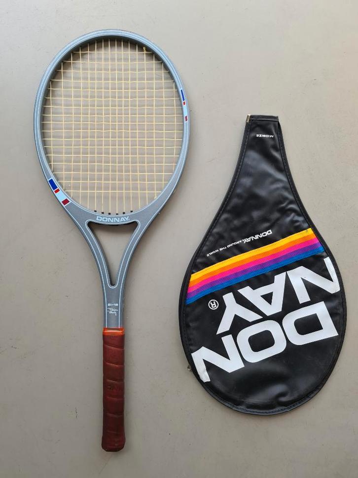 div. vintage tennis-racket Donnay Dunlop Pinquin Head Yamaha, Sport en Fitness, Tennis, Gebruikt, Racket, Overige merken, L3, Ophalen of Verzenden