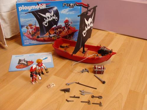 Playmobil 5298 Piratenboot, Kinderen en Baby's, Speelgoed | Playmobil, Zo goed als nieuw, Complete set, Ophalen of Verzenden