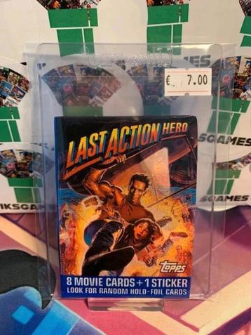 Last Action Hero Booster - Topps - 1993 - Iksgames beschikbaar voor biedingen