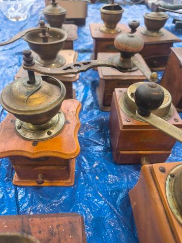 Collectie Vintage Koffiemolens beschikbaar voor biedingen