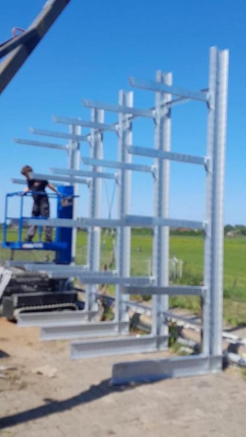 Draagarmstelling verzinkt voor buiten draagarmstelling, Doe-het-zelf en Verbouw, Metalen, Nieuw, IJzer, Ophalen