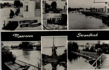 Maarssen Stranbad  6 afb waarbij Molen beschikbaar voor biedingen