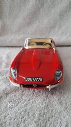 Jaguar E type 1961 burago1:18 rood, Gebruikt, Bburago, Auto, Ophalen