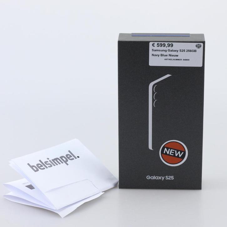 Samsung Galaxy S25 5G 256GB Navy Blue Nieuw Seal Geopend, Telecommunicatie, Mobiele telefoons | Samsung, Nieuw