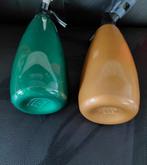 Vintage,  spuitfles, groen, goud, Antiek en Kunst, Ophalen of Verzenden