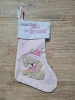 Kerstsok baby's Ist Christmas, Ophalen of Verzenden, Zo goed als nieuw