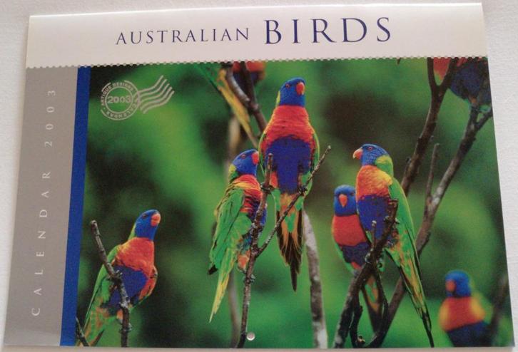 Australian Birds Calendar 2003, Verzamelen, Overige Verzamelen, Nieuw, Ophalen of Verzenden