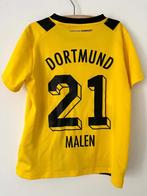 borussia Dortmund maat 116cm voetbal shirt donyell malen, Verzamelen, Verzenden, Zo goed als nieuw, Buitenlandse clubs, Shirt