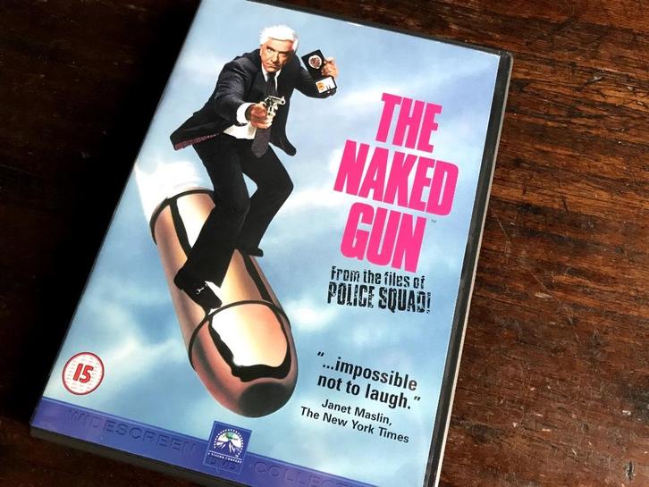 THE NAKED GUN: FROM THE FILES OF POLICE SQUAD! - UK DVD, Cd's en Dvd's, Dvd's | Komedie, Gebruikt, Actiekomedie, Vanaf 12 jaar