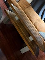 Salontafel te koop, Ophalen of Verzenden, Gebruikt, Rechthoekig, Hout