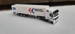 MERCEDES ACTROS TREKKER/OPLEGGER  NL. PAKKETDIENST., Hobby en Vrije tijd, Ophalen of Verzenden, Nieuw, Bus of Vrachtwagen, Overige merken