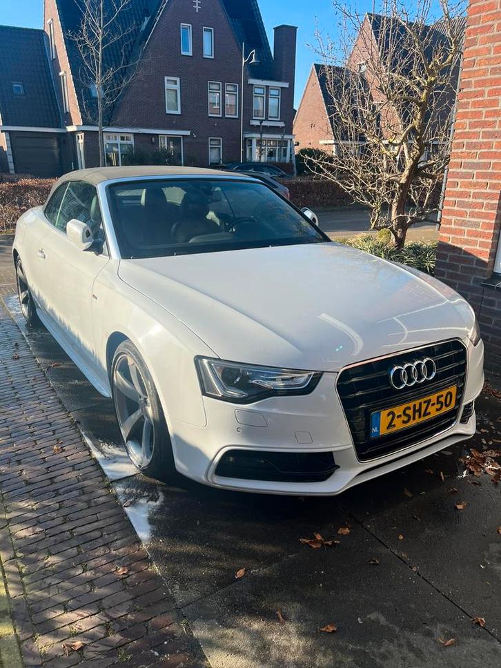Audi A5 Cabrio 1.8 TFSI 2x S-line | B&O | Leder | NL Auto, Auto's, Audi, Particulier, A5, ABS, Achteruitrijcamera, Airbags, Airconditioning