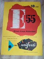 Vintage E55 Rotterdam Posters. 7 x, Verzamelen, Deurposter of groter, Ophalen of Verzenden, Reclame, Rechthoekig Staand