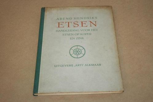 Etsen - Handleiding voor het etsen op koper en zink - 1950 !, Boeken, Kunst en Cultuur | Beeldend, Nieuw, Ophalen of Verzenden