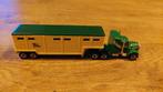 Matchbox Kenworth Aerodyne & Low bed paarden trailer 1981., Ophalen of Verzenden, Bus of Vrachtwagen, Matchbox