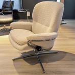 NIEUW: Stressless Relaxfauteuil Rome Low Back Off White, Ophalen, Nieuw, 75 tot 100 cm, 50 tot 75 cm
