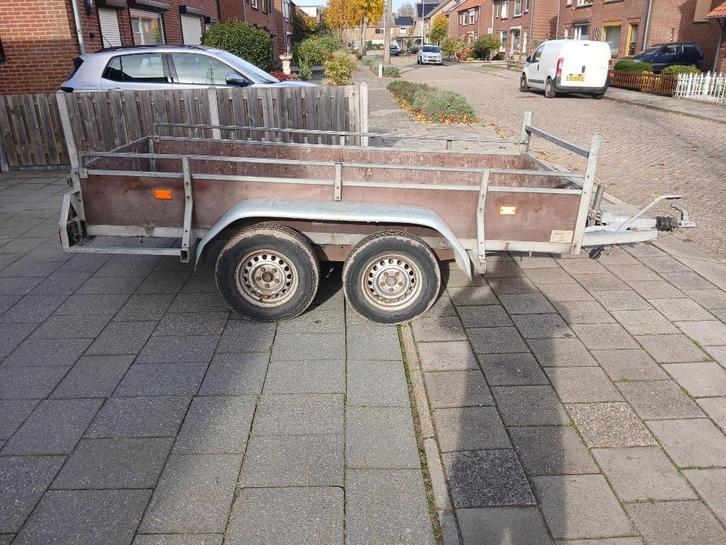 Aanhanger tandemasser, Auto diversen, Aanhangers en Bagagewagens, Gebruikt, Ophalen