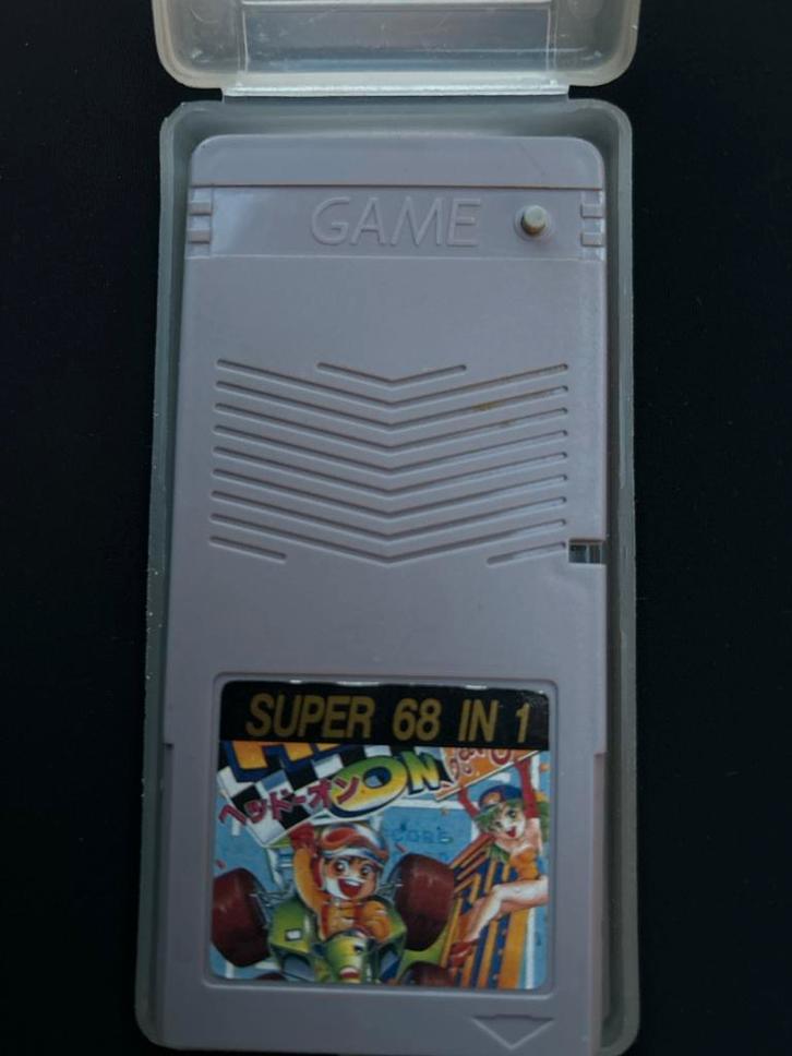 Gameboy spel - Super 68 in 1, Spelcomputers en Games, Games | Overige, Gebruikt, Racen en Vliegen, 1 speler, Vanaf 3 jaar, Ophalen of Verzenden