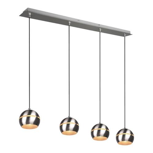 HELE MOOIE HANGLAMPEN TRIO FLETCHER VAN 139.95  VOOR   24.95, Huis en Inrichting, Lampen | Hanglampen, Nieuw, 75 cm of meer, Metaal
