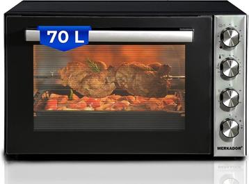 Mini oven-De grootste volume op de markt-70 liter- Als nieuw
