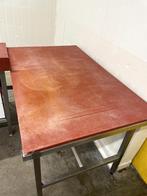 RVS Snijtafel / Werktafel, Ophalen, Gebruikt, RVS Meubilair