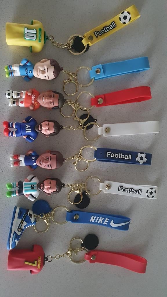 Voetbal Sleutelhangers Collectie, Ophalen of Verzenden, Gebruikt, Sport