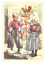 979214 Volendam Klederdracht 1972 Palmpasen Gelopen