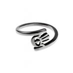 Ring Dames Hand van Fatima Ring Gepolijst RVS Asymmetrische, Birgitta-Gracht 33, 6465 EL Kerkrade, Nederland, Nieuw, Esde2, 17 tot 18