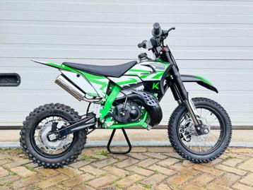 50cc kickstart mini crosser lem pitbike crossmotor kind beschikbaar voor biedingen