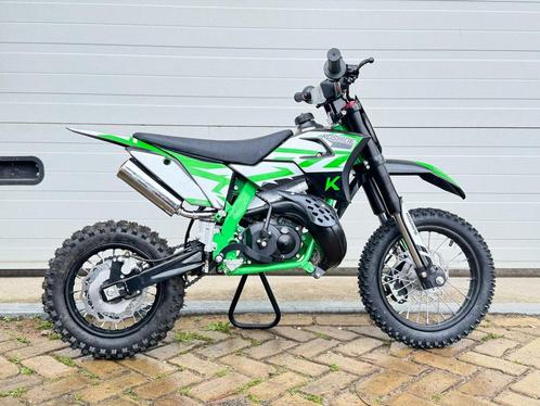 50cc kickstart mini crosser lem pitbike crossmotor kind, Kinderen en Baby's, Speelgoed | Buiten | Voertuigen en Loopfietsen, Ophalen