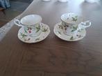 Royal canterbury fine bone China strawberry field, Zo goed als nieuw, Ophalen