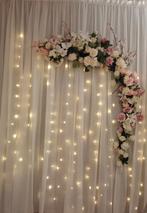 Verloving,Bruiloft,Decoratieve bloemenboog met lichten, Huis en Inrichting, Ophalen, Zo goed als nieuw
