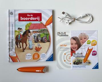 Tiptoi - starter set- 4-7 jaar inclusief boek (op de boerder beschikbaar voor biedingen
