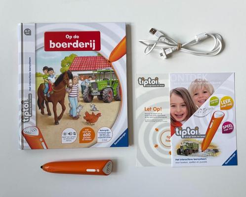 Tiptoi - starter set- 4-7 jaar inclusief boek (op de boerder, Kinderen en Baby's, Speelgoed | Educatief en Creatief, Zo goed als nieuw