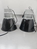 Set Hanglampen Fabriekslampen Tsjechië Jaren 50, Huis en Inrichting, Lampen | Hanglampen, Ophalen, Gebruikt, Minder dan 50 cm