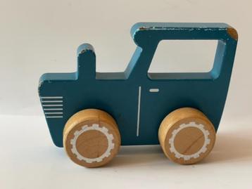 Groen houten auto. Little Dutch. Tiamo. 5216  beschikbaar voor biedingen