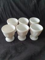 Set van 6 witte eierdopjes van Arcopal Luminar ., Ophalen of Verzenden, Zo goed als nieuw