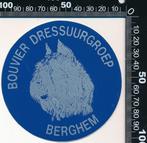 Sticker: Bouvier Dressuurgroep - Berghem, Verzamelen, Stickers, Ophalen of Verzenden, Zo goed als nieuw, Dier en Natuur