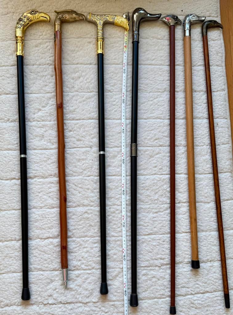 Wandelstok  vogels, Ophalen of Verzenden, Zo goed als nieuw