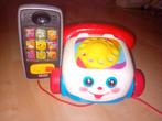 Vintage telefoon en mobiele telefoon van Fisher-price, Met geluid, Gebruikt, Ophalen of Verzenden