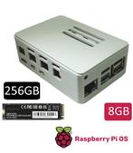Raspberry Pi 5 8GB met NVMe SSD en Raspberry Pi OS, Ophalen of Verzenden, Zo goed als nieuw