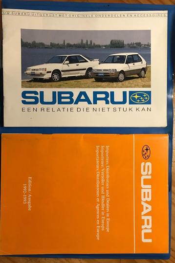 Handleiding SUBARU 1993 beschikbaar voor biedingen