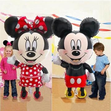 Mickey of minnie mause helium ballonen met rietje beschikbaar voor biedingen