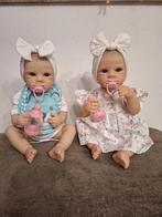 Twee Leuke reborn Babypoppen, Ophalen of Verzenden, Zo goed als nieuw, Babypop