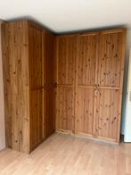 Grenen houten kleding kast, Huis en Inrichting, Kasten | Kledingkasten, Ophalen, 100 tot 150 cm, Zo goed als nieuw, 150 tot 200 cm