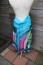 Rok blauw/ kleur Sunflair mt 42  Vaste rpijs, Blauw, Maat 42/44 (L), Ophalen of Verzenden, Zo goed als nieuw